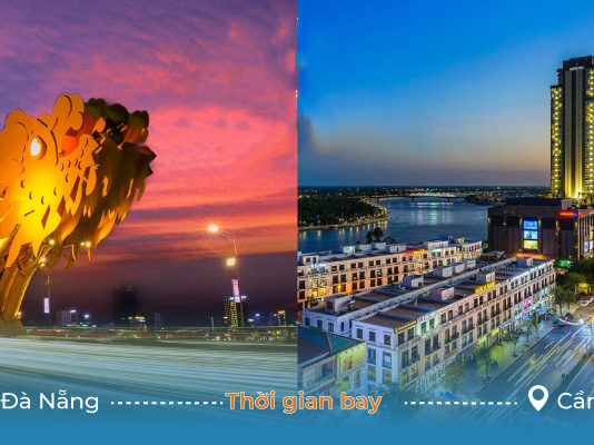 Thời gian bay từ Đà Nẵng đến Cần Thơ mất bao lâu? Cách di chuyển từ sân bay Cần Thơ đến trung tâm thành phố