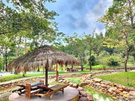 Vé máy bay Đà Nẵng đi Huế của Bamboo Airways, Du lịch Thanh Tân Huế tắm suối khoáng nóng cực kỳ mỹ mãn