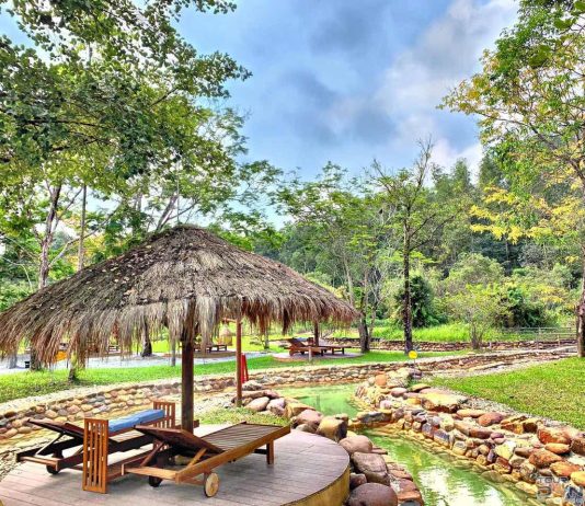 Vé máy bay Đà Nẵng đi Huế của Bamboo Airways, Du lịch Thanh Tân Huế tắm suối khoáng nóng cực kỳ mỹ mãn