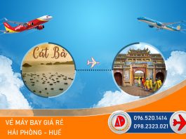 Vé máy bay Hải Phòng đến Huế giá rẻ, Đại lý đặt vé máy bay đi Huế uy tin nhất