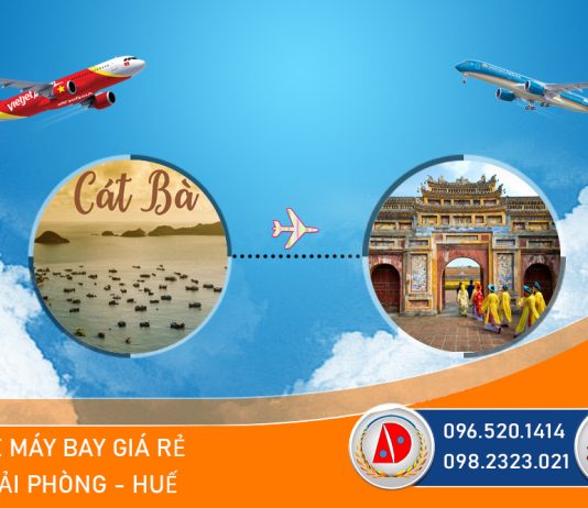 Vé máy bay Hải Phòng đến Huế giá rẻ, Đại lý đặt vé máy bay đi Huế uy tin nhất
