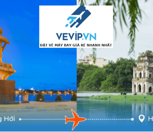 Vé máy bay giá rẻ Đồng Hới đi Hà Nội của Jetstar, Check in cực chất ở ga tàu điện Hà Nội